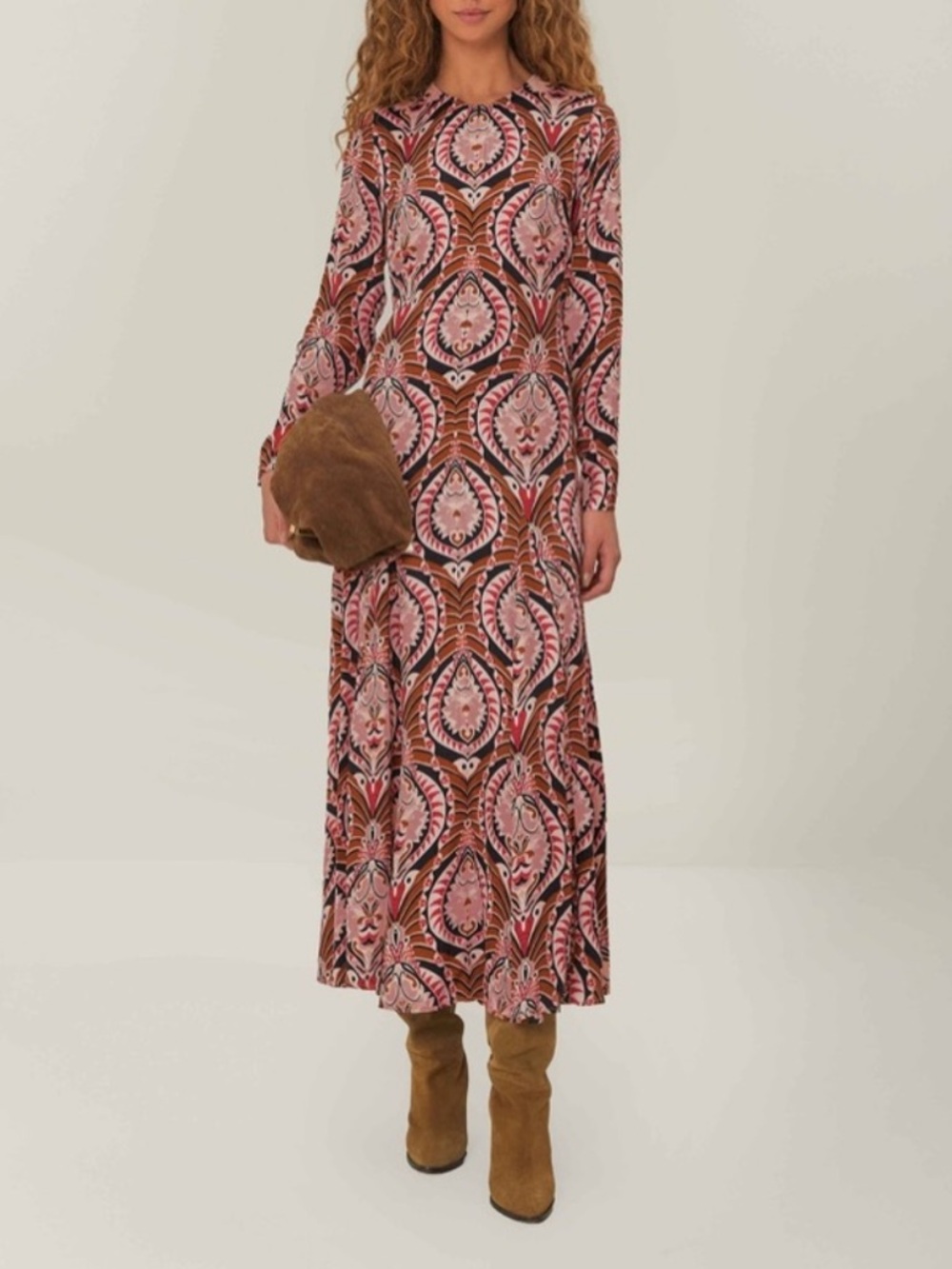 Farm Rio Long Sleeve Maxi